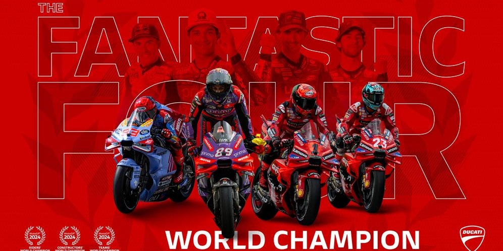 Ketika Maverick Vinales Gagalkan Misi 'Fantastic Four' Jadikan MotoGP 2024 Sempurna bagi Ducati