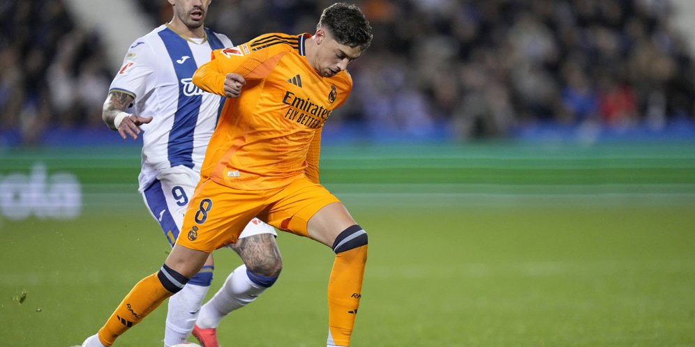 Man of the Match Leganes vs Real Madrid: Federico Valverde