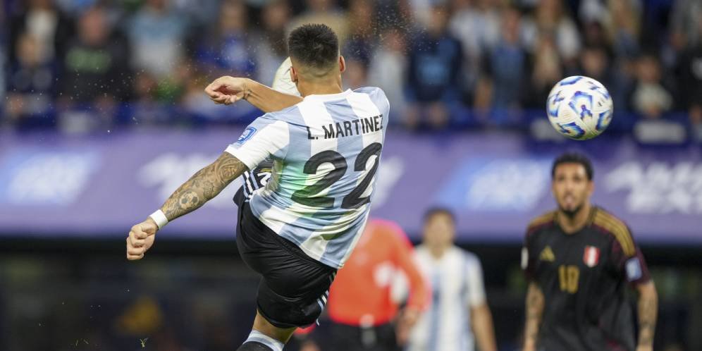 Cetak Gol ke Gawang Peru, Lautaro Martinez Kini Setara Diego Maradona