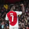 Bukayo Saka Targetkan Comeback di Laga Arsenal vs Real Madrid