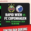 Link Siaran Langsung Liga Konferensi Eropa: Rapid Wien vs Copenhagen di Vidio Link Siaran Langsung Liga Konferensi Eropa: Rapid Wien vs Copenhagen di Vidio