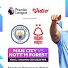 Siaran Langsung Liga Inggris: Manchester City vs Nottingham Forest di Vidio Tengah Pekan Ini