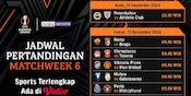 Jadwal dan Link Siaran Langsung Liga Europa 2024/25 Matchweek ke-6 di Vidio Pekan Ini Jadwal dan Link Siaran Langsung Liga Europa 2024/25 Matchweek ke-6 di Vidio Pekan Ini