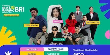 Ada Juicy Luicy hingga Reality Club, Inilah Line Up Phase 1 KapanLagi Buka Bareng BRI Festival 2025 Ada Juicy Luicy hingga Reality Club, Inilah Line Up Phase 1 KapanLagi Buka Bareng BRI Festival 2025