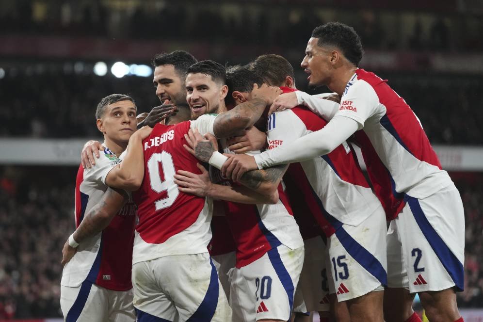 Rapor Pemain Arsenal Saat Tundukkan Crystal Palace: Gabriel Jesus Tajam, Raheem Sterling Kurang Memuaskan Rapor Pemain Arsenal Saat Tundukkan Crystal Palace: Gabriel Jesus Tajam, Raheem Sterling Kurang Memuaskan