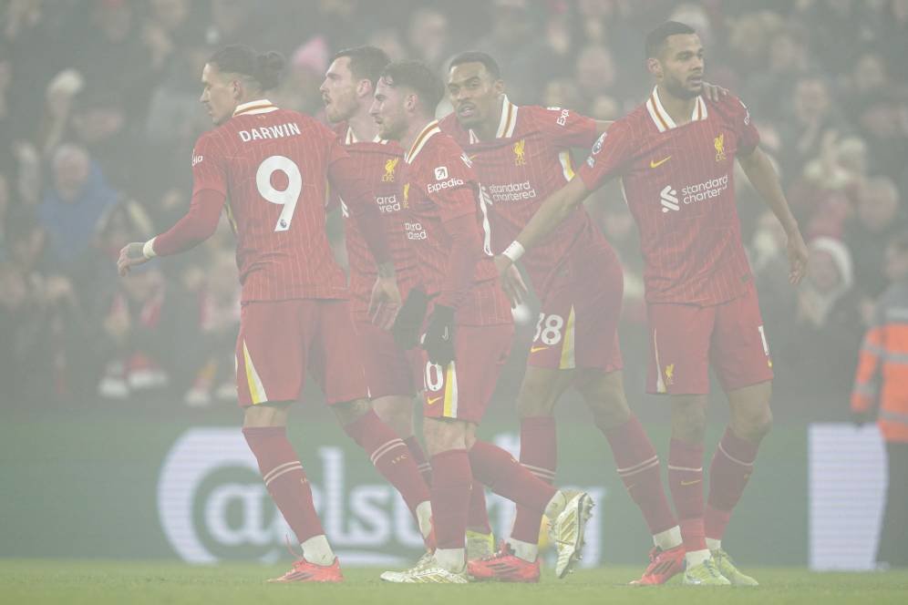 Catatan Menarik Liverpool 3-1 Leicester City: Salah Cetak Sejarah, The Reds Raih Poin Penting Catatan Menarik Liverpool 3-1 Leicester City: Salah Cetak Sejarah, The Reds Raih Poin Penting
