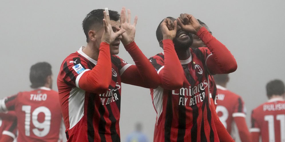 Hasil AC Milan vs Empoli: Skor 3-0