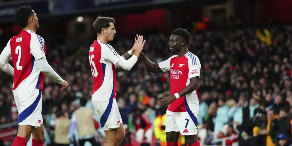 Rapor Pemain Arsenal vs Monaco: Myles Lewis-Skelly Bersinar, Gabriel Jesus Mengecewakan