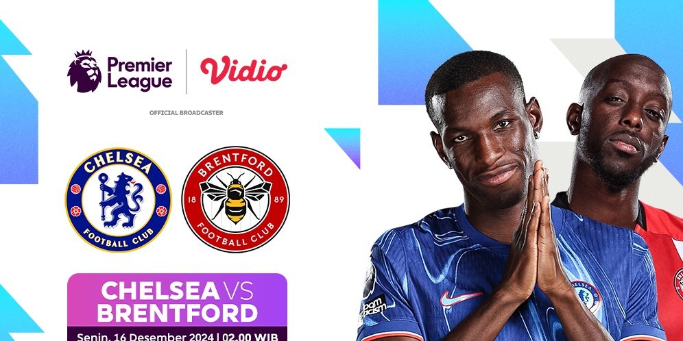 Link Live Streaming Liga Inggris: Chelsea vs Brentford di Vidio