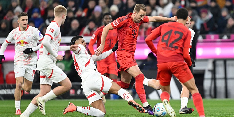 Hasil Bayern Munchen vs RB Leipzig: Skor 5-1