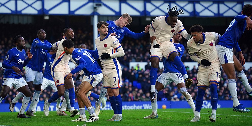 Hasil Everton vs Chelsea: Skor 0-0