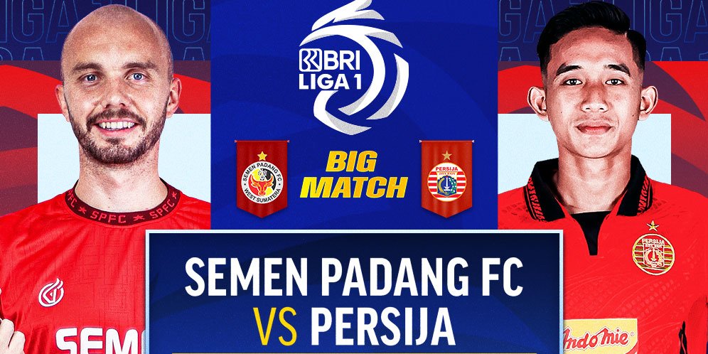 Link Siaran Langsung BRI Liga 1: Semen Padang FC vs Persija di Vidio