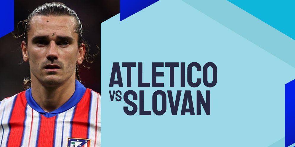 Link Live Streaming Atletico Madrid vs Slovan Bratislava - Liga Champions