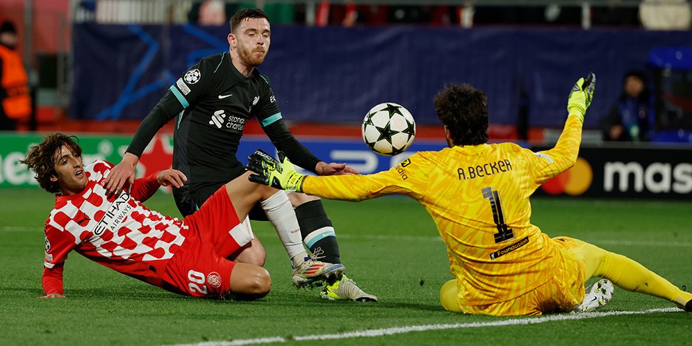 Man of the Match Girona vs Liverpool: Alisson Becker