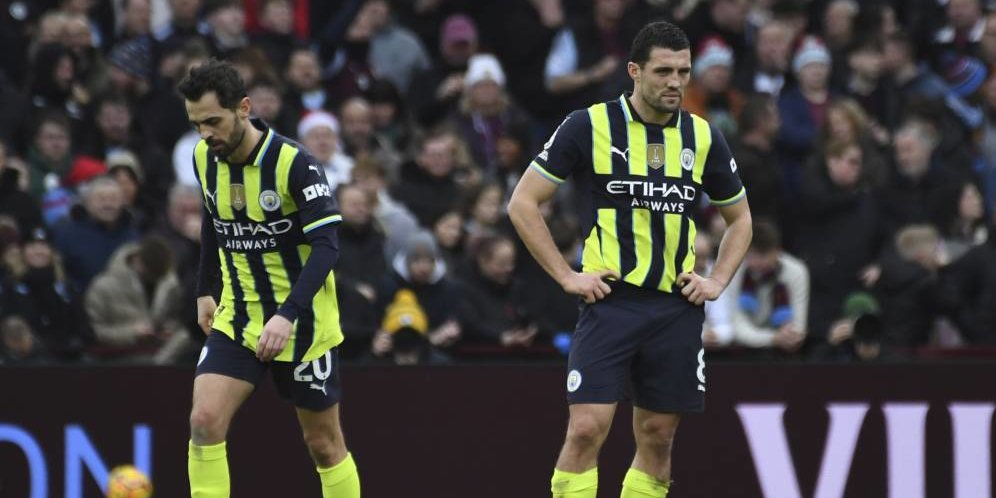 Catatan Menarik Aston Villa 2-1 Manchester City: Laju Suram Sang Juara Bertahan Belum Berakhir