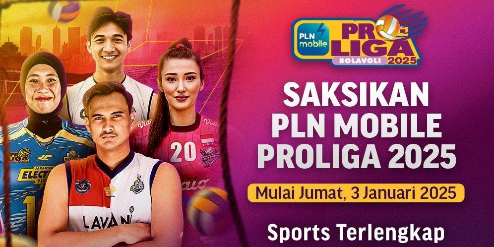 Jadwal dan Link Siaran Langsung PLN Mobile Proliga 2025 di Vidio