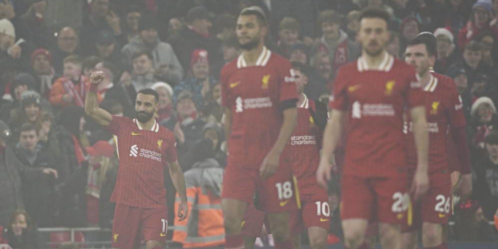 Rapor Pemain Liverpool saat Menang Comeback Lawan Leicester City: Gakpo Bersinar, Salah Nyekor Lagi