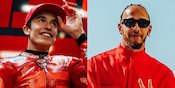 Lewis Hamilton dan Marc Marquez: Kompak Bela 'Skuad Merah' dari Italia pada 2025, Ini Rekor Mereka