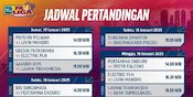 Jadwal Live Streaming PLN Mobile Proliga 2025 Pekan 3 Putaran I di Vidio