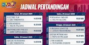 Jadwal dan Link Siaran Langsung PLN Mobile Proliga 2025 Putaran I dan II di Vidio Pekan Ini