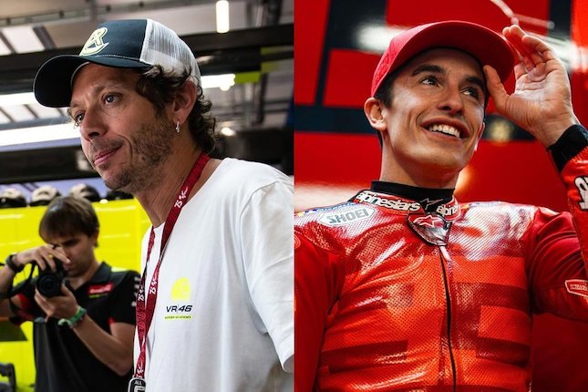 Cekcok Pertama Valentino Rossi dan Marc Marquez