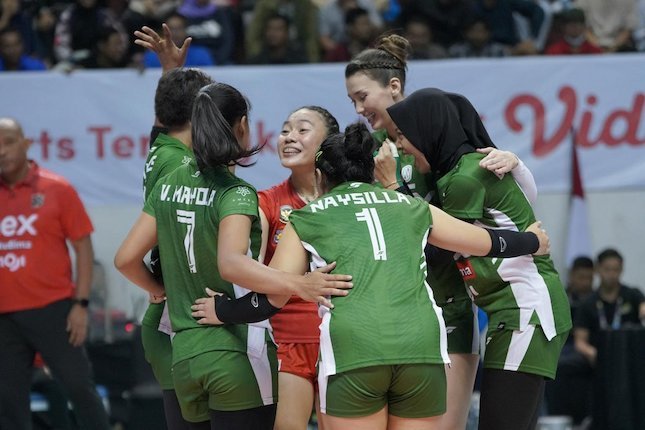 Jalannya Pertandingan Livin Mandiri vs Yogya Falcons