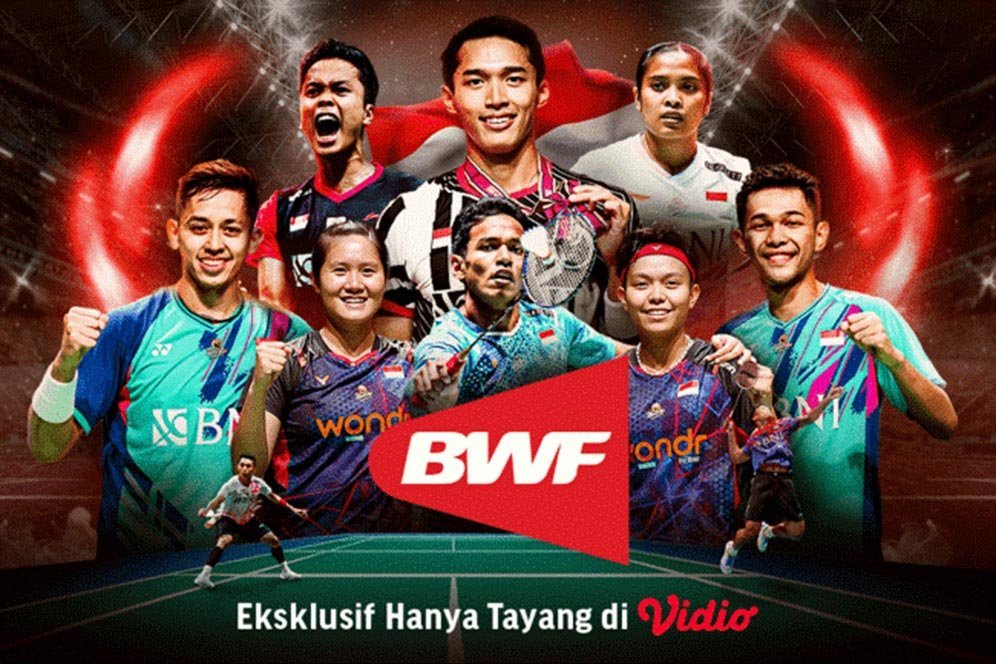 Saksikan Siaran Langsung Rangkaian BWF World Tour 2025 Eksklusif hanya di Vidio