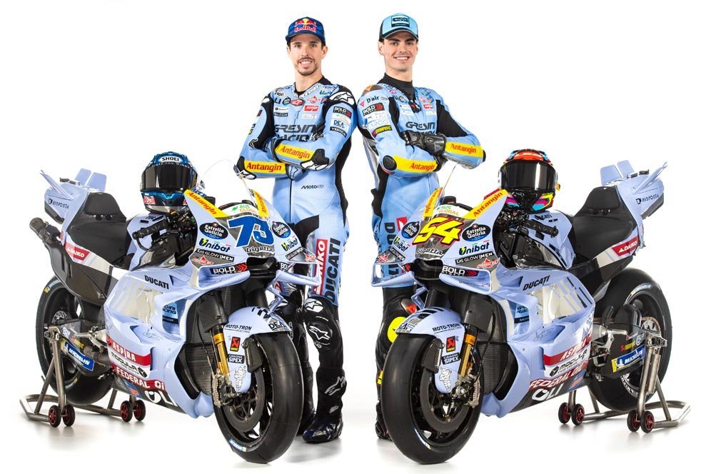 Foto: Gresini Racing Pamerkan Corak Motor Baru Jelang MotoGP 2025, Tak Ada Lagi Warna Merah Foto: Gresini Racing Pamerkan Corak Motor Baru Jelang MotoGP 2025, Tak Ada Lagi Warna Merah