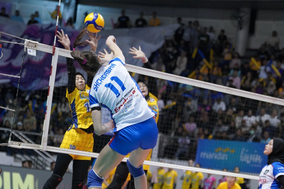 Hasil PLN Mobile Proliga 2025: Libas Livin Mandiri, Pertamina Enduro Menang Lagi Hasil PLN Mobile Proliga 2025: Libas Livin Mandiri, Pertamina Enduro Menang Lagi