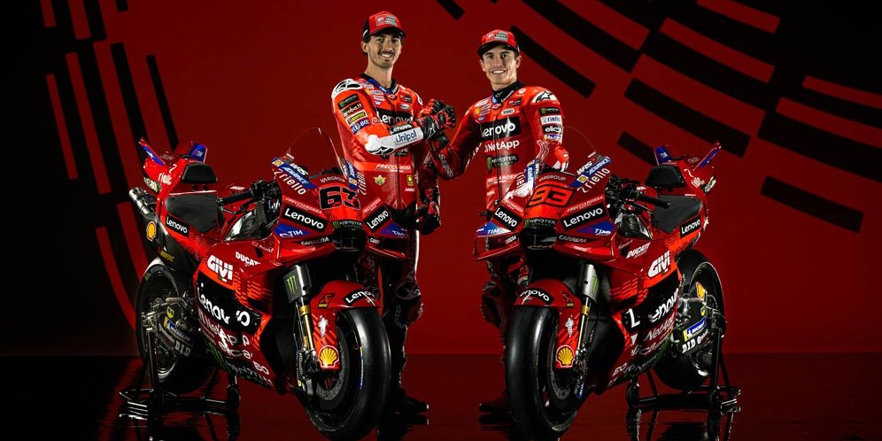 Foto: Ducati Lenovo Team Pamer Skuad Baru, Siap Rebut Nomor 1 Bareng ...