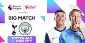 Link Live Streaming Big Match Liga Inggris: Tottenham vs Manchester City di Vidio