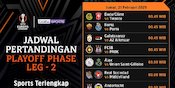 Jadwal Siaran Langsung Liga Europa 2024/25 Babak Play-off Leg Kedua di Vidio Jadwal Siaran Langsung Liga Europa 2024/25 Babak Play-off Leg Kedua di Vidio