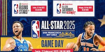 Jadwal Live Streaming NBA All Star 2025 di Vidio