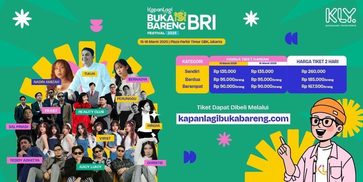 Yuk, Amankan Tiket KapanLagi Buka Bareng BRI Festival 2025: Ada Tulus dan Bernadya Lho! Yuk, Amankan Tiket KapanLagi Buka Bareng BRI Festival 2025: Ada Tulus dan Bernadya Lho!