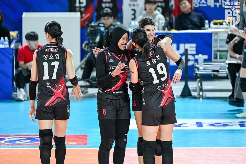 Hasil Korean V League 2024/2025: Megawati dkk Tampil Amburadul, Red Sparks Masih Bisa Kalahkan Hi Pass
