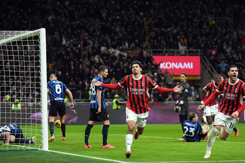 Rapor Pemain AC Milan Saat Diimbangi Inter Milan: Leao dan Reijnders Bersinar Lagi