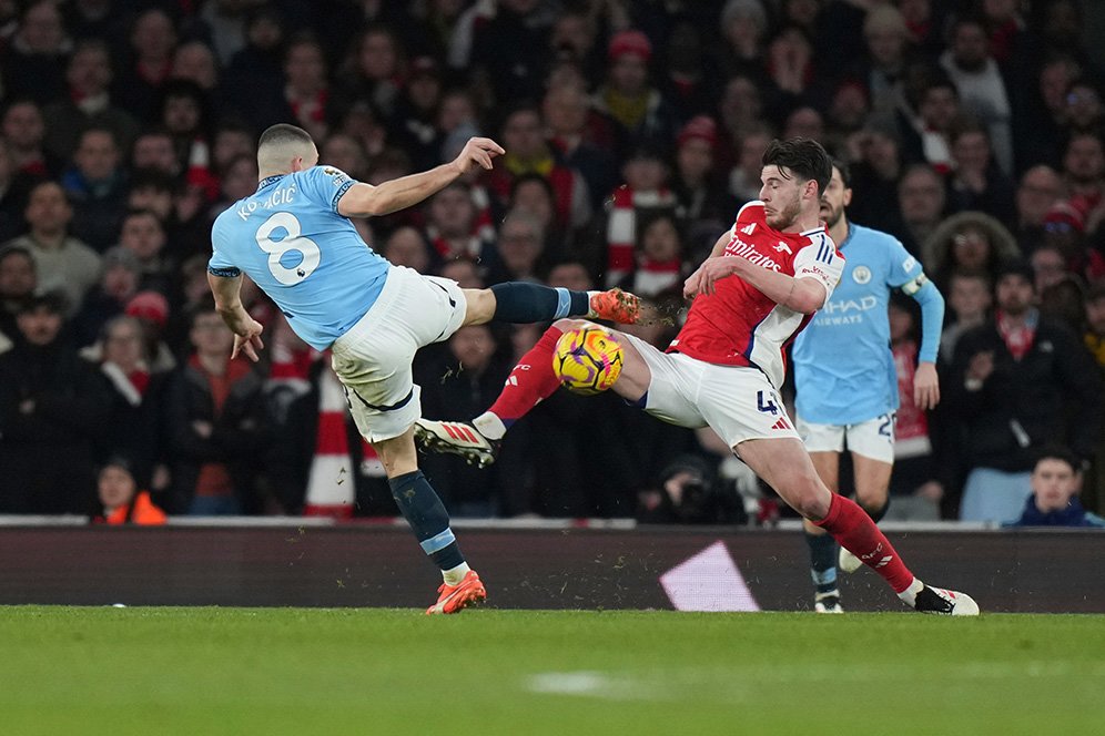 Rapor Pemain Arsenal Saat Gilas Man City: Lima Pemain Cetak Gol, Lini Belakang Solid!