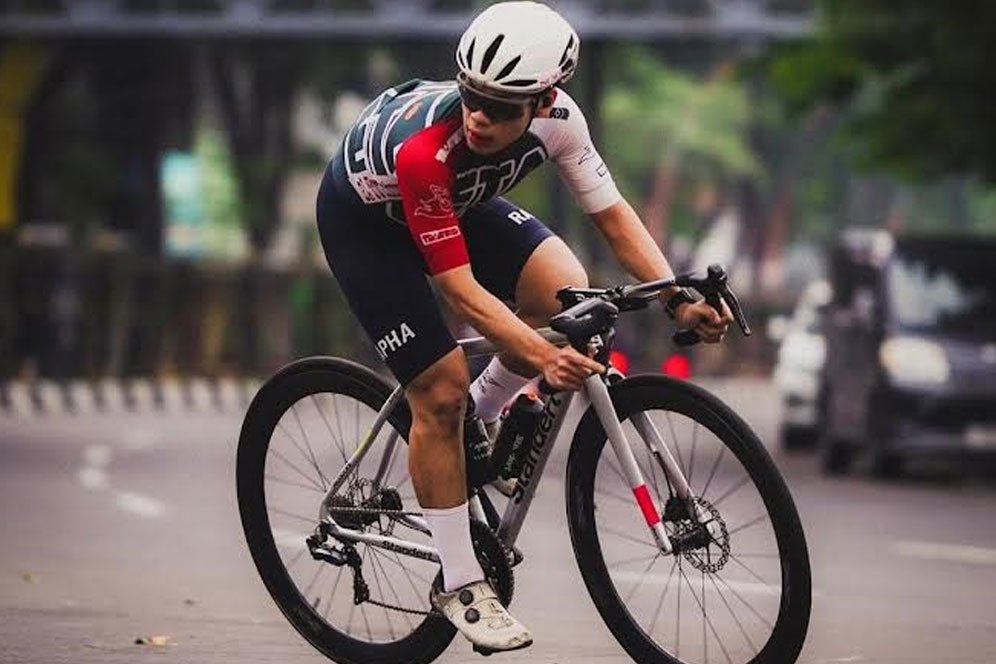 Duh! Alami Crash, Pembalap Sepeda Ethan Bathara akan Jalani Operasi Pneumothorax