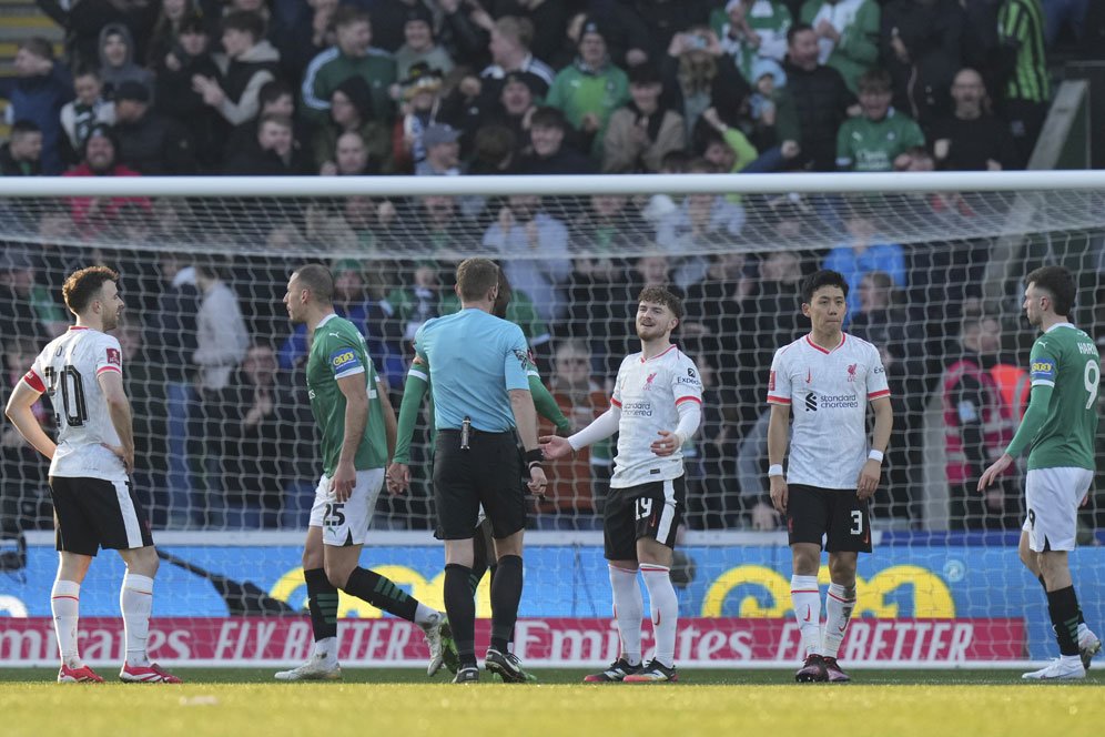 Hasil Plymouth Argyle vs Liverpool: Skor 1-0