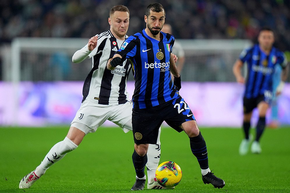 Hasil Juventus vs Inter Milan: Skor 1-0