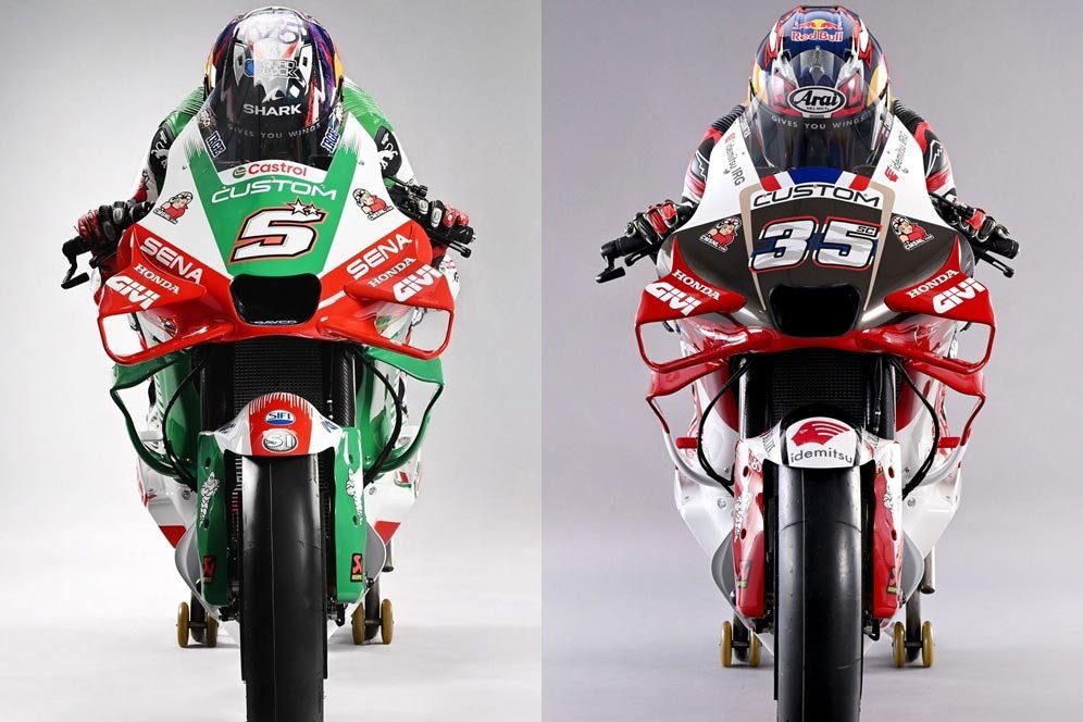 Foto: Pamer 2 Corak Motor, LCR Honda Siap Bantu HRC Bangkit di MotoGP 2025