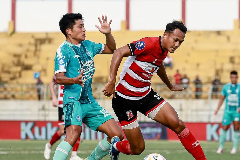 Hasil BRI Liga 1 2024/2025, Madura United vs PSBS Biak: Skor 0-0