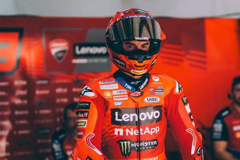 Kini Bela Tim Merah, Marc Marquez Ngaku Gugup Jelang MotoGP Thailand 2025