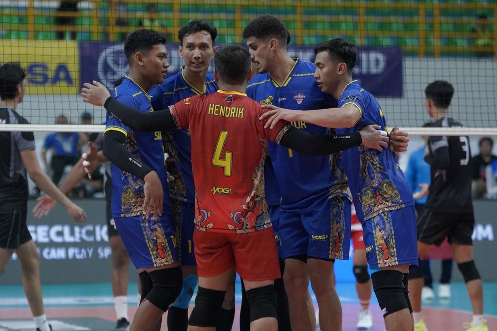 Hasil PLN Mobile Proliga 2025: Kalahkan Garuda Jaya 3-2, Samator Lolos ke Final Four