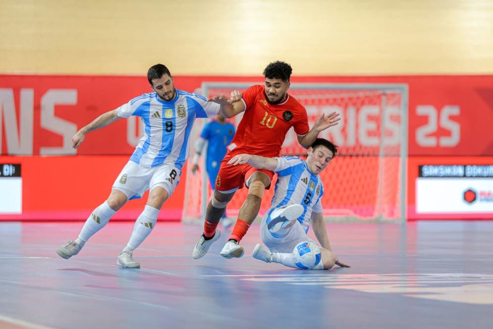 Timnas Futsal Indonesia Takluk dari Argentina di 4 Nations World Series