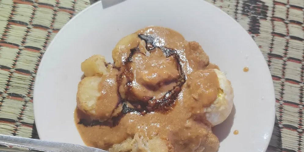 Penampakan sepiring siomay di Siomay Mandala (c) Bola.net/Serafin Unus Pasi
