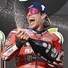 Pecco Bagnaia Soal Kemenangan Marc Marquez: Dia Main-Main dengan Saya dan Alex Marquez