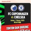 Link Live Streaming Liga Konferensi UEFA: FC Copenhagen vs Chelsea di Vidio Link Live Streaming Liga Konferensi UEFA: FC Copenhagen vs Chelsea di Vidio