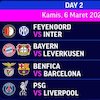 Jadwal Live Streaming Liga Champions 2024/25 Round of 16 Leg Pertama di Vidio