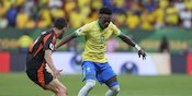 Hasil Brasil vs Kolombia: Gol Injury Time Vinicius Junior Pastikan Kemenangan Dramatis 2-1
